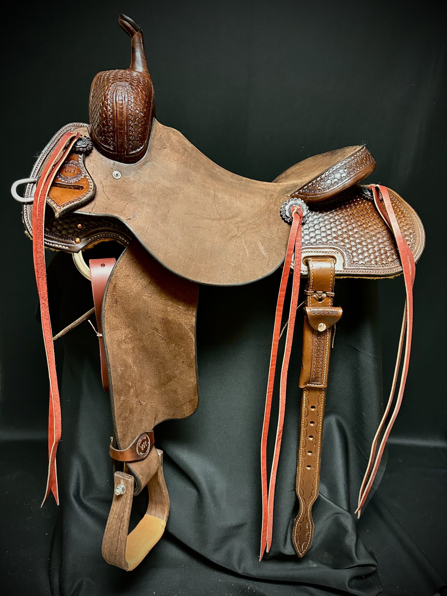 9 White Rock Cutting Saddle Adams Horse & Mule Co.